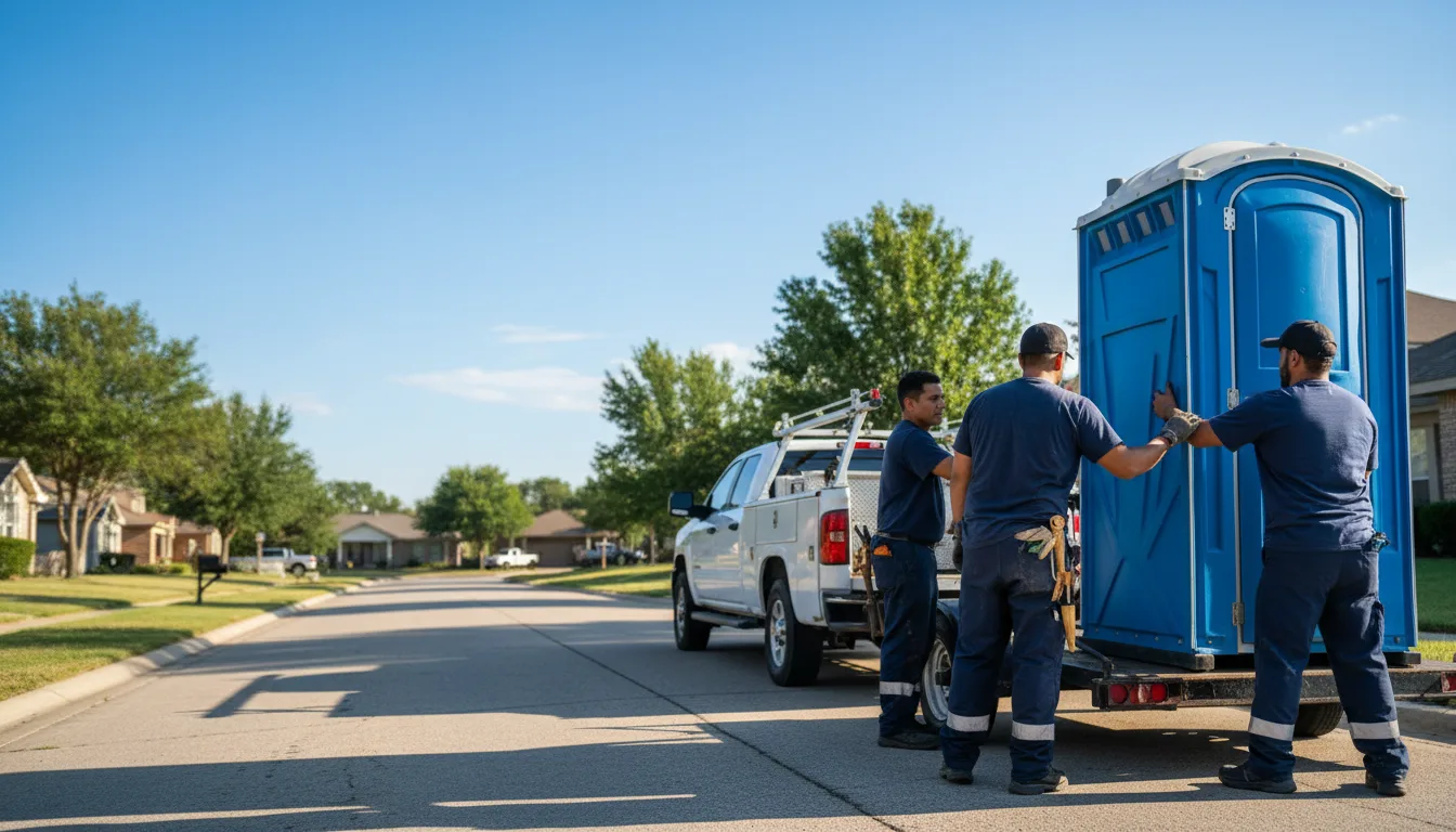 Portable Toilet Rental in Glenmora, LA near me